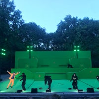 Photo taken at Amsterdamse Bostheater by Rosalie v. on 7/18/2021