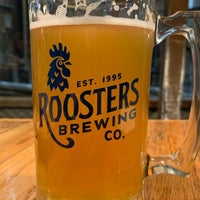 Photo taken at Roosters Brewing Co. by Kelly A. on 2/1/2020