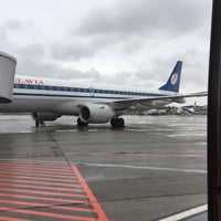 Photo taken at Gate 8 by Ilker D. on 10/12/2017