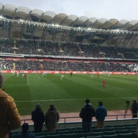Photo taken at Konya Büyükşehir Stadyumu by Bunyamin Ç. on 2/12/2017
