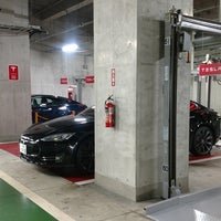 Photo taken at Tesla Supercharger by masataka o. on 7/6/2017