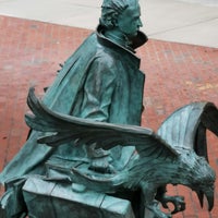 Photo taken at Edgar Allan Poe Statue by Sissy S. on 6/22/2019