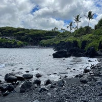 Photo taken at Black Sand Beach by Dan D. on 8/18/2022