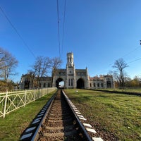 Photo taken at Novy Petergof railway station by Kirk K. on 10/11/2021