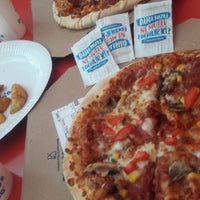 Photo taken at Domino&amp;#39;s Pizza by Aleyna M. on 8/18/2017