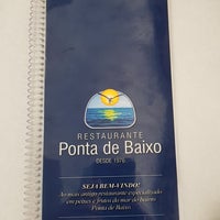 Das Foto wurde bei Restaurante Ponta De Baixo von Domingos Sávio B. am 2/18/2018 aufgenommen