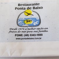 Foto tirada no(a) Restaurante Ponta De Baixo por Domingos Sávio B. em 10/7/2018