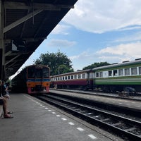 Photo taken at Thonburi Railway Station (SRT4002) by Thomas P. on 9/13/2022