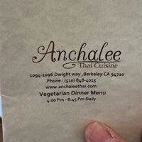 Photo taken at Anchalee Thai Cuisine by Ed V. on 4/24/2022