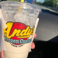 Photo taken at Andy&amp;#39;s Frozen Custard by Jesse B. on 5/26/2021