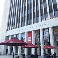 Photo taken at Brooklyn Law School by Caleb F. on 10/2/2019
