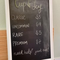 Photo taken at Cup &amp;amp; Leaf Cafe by Nat E. on 11/25/2019