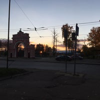 Photo taken at Парк им. Петрова by Alisa D. on 10/23/2016