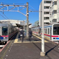 Photo taken at Funabashikeibajo Station (KS24) by 真沙みゅん †. on 12/18/2022