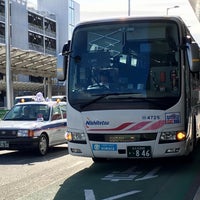 Photo taken at Domestic Terminal North Bus Stop by 真沙みゅん †. on 11/9/2018