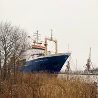 Photo taken at Морской Рыбный Порт by Katrin on 1/4/2021