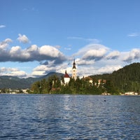 Photo taken at Lake Bled by Abdullah A. on 9/3/2017