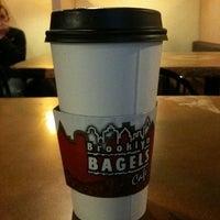 Photo taken at Brooklyn Bagels Cafe by Shanti R. on 10/12/2012