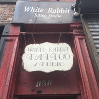 white rabbit tattoo shop