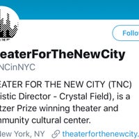 Photo taken at Theater for the New City by Pat D. on 9/1/2019