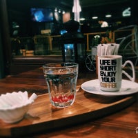 Photo taken at Öküz Kültür Cafe &amp; Bar by Mert Dursun T. on 11/20/2015