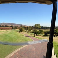 Photo taken at Devonvale Golf And Wine Estate by Francois M. on 4/24/2015