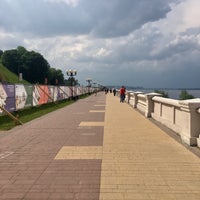 Photo taken at Верхне-Волжская набережная by Natalie on 5/30/2021