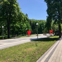 Photo taken at Парк Победы by Natalie on 5/11/2019