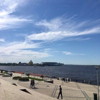Photo taken at Верхне-Волжская набережная by Natalie on 6/4/2021
