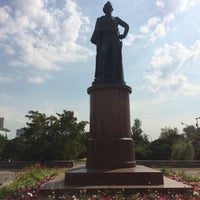 Photo taken at Памятник А. В. Суворову by Natalie on 8/22/2017