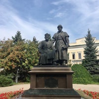 Photo taken at Памятник Зодчим Казанского Кремля by Natalie on 8/16/2021