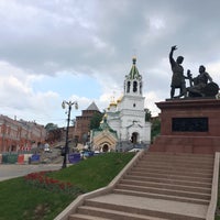 Photo taken at Памятник Минину и Пожарскому by Natalie on 6/3/2021