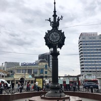 Photo taken at Часы на улице Баумана by Natalie on 8/14/2021