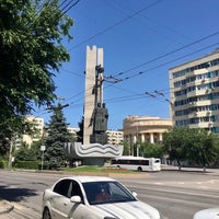 Photo taken at Памятник Основателям Царицына-Волгограда by Natalie on 6/21/2021
