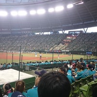 Photo taken at Belluna Dome by ハスケル メ. on 8/20/2016