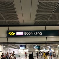 Photo taken at Boon Keng MRT Station (NE9) by Minhkey V. on 8/25/2018