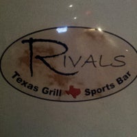 Photo taken at Rivals Steak House by Michael M. on 3/17/2013