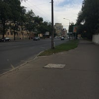 Photo taken at Остановка «Улица Веры Хоружей» by Maryna B. on 7/23/2017