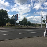 Photo taken at Остановка «Зеленый Луг-6» by Maryna B. on 6/25/2017
