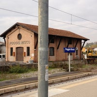 Photo taken at Stazione Poggio Rusco by Alessandro G. on 11/16/2012