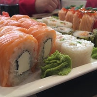 Photo taken at SAMURAI SUSHI by Alibek D. on 1/25/2016