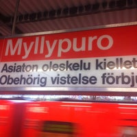 Photo taken at Metro Myllypuro by Antti K. on 10/21/2012