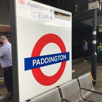 Photo taken at Paddington London Underground Station (Hammersmith &amp; City and Circle lines) by changmoon w. on 8/6/2019