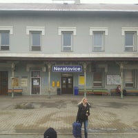 Photo taken at Železniční stanice Neratovice by Jenda on 12/31/2016