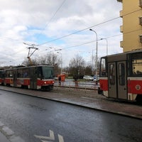 Photo taken at Ohrada (tram) by Jenda on 2/4/2020