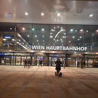 Photo taken at Vienna Central Station by Jenda on 11/16/2017
