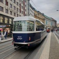 Photo taken at Bílá labuť (tram, bus) by Jenda on 10/25/2018