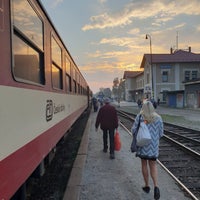 Photo taken at Železniční stanice Neratovice by Jenda on 10/17/2018