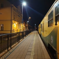Photo taken at Železniční stanice Vrané nad Vltavou by Jenda on 2/26/2019