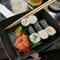 Photo taken at Sushi Time by Jenda on 7/11/2016